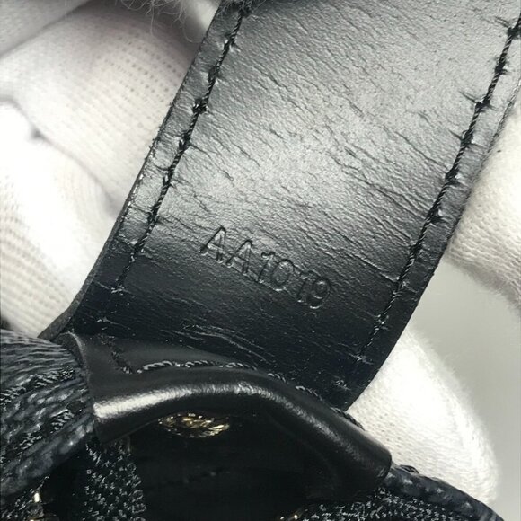 LOUIS VUITTON N41161 Damier Graphite Grimo Travel Bag Hand Bag Duffle Bag Black - Picture 16 of 16